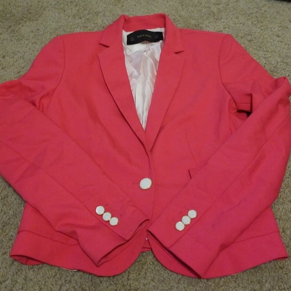 Zara Jackets & Blazers - Zara Fuschia blazer